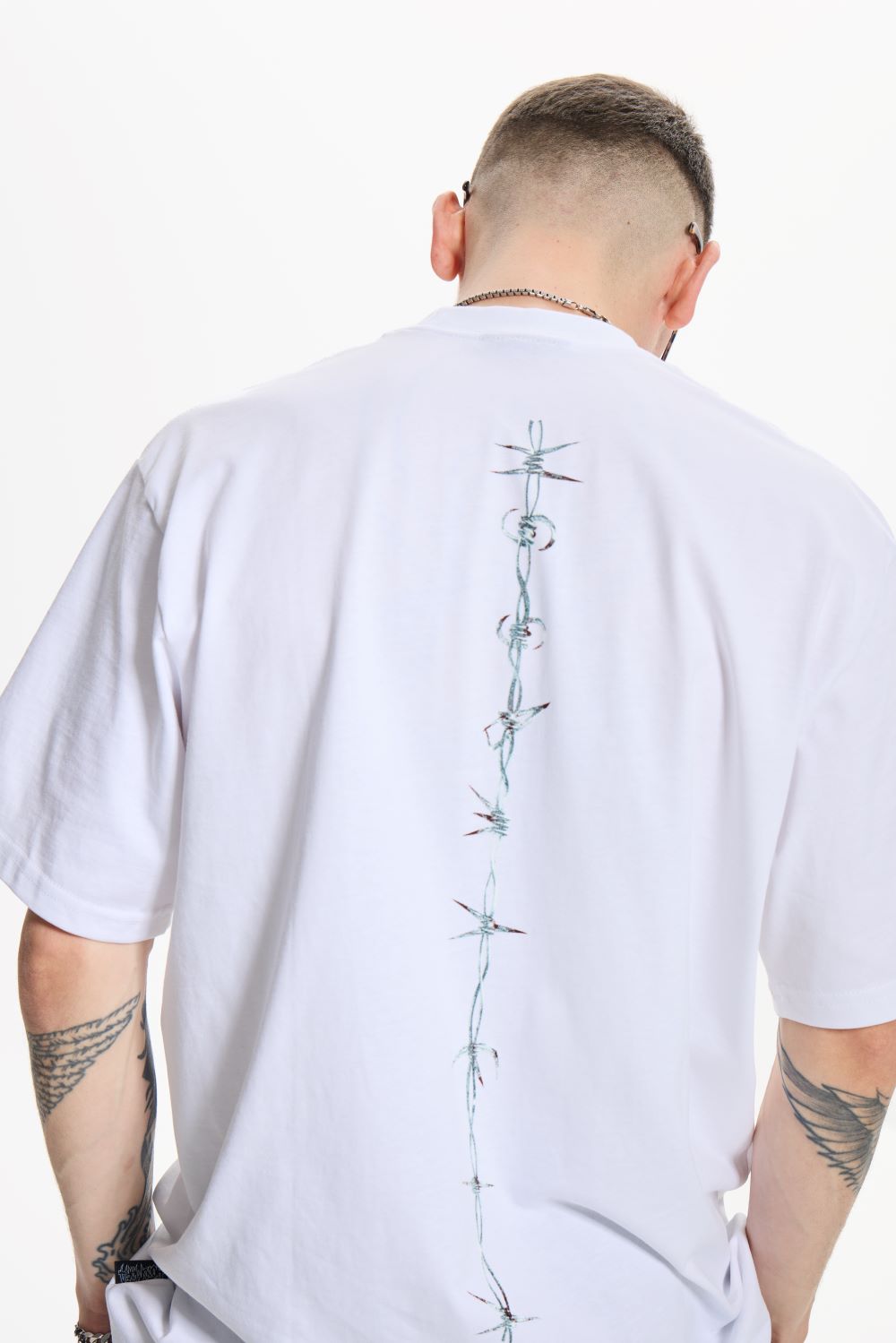 HOODMAFIA T-SHIRT WHITE